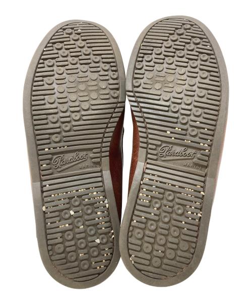 PARABOOT（パラブーツ）PARABOOT (パラブーツ) BEAMS (ビームス) デッキシューズ ブラウン サイズ:実寸参照の古着・服飾アイテム