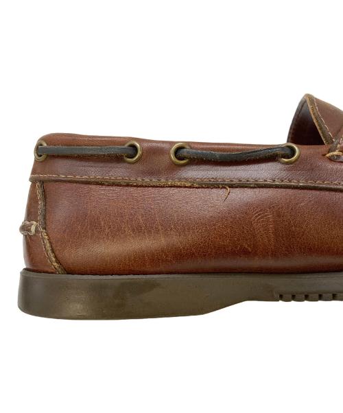 PARABOOT（パラブーツ）PARABOOT (パラブーツ) BEAMS (ビームス) デッキシューズ ブラウン サイズ:実寸参照の古着・服飾アイテム