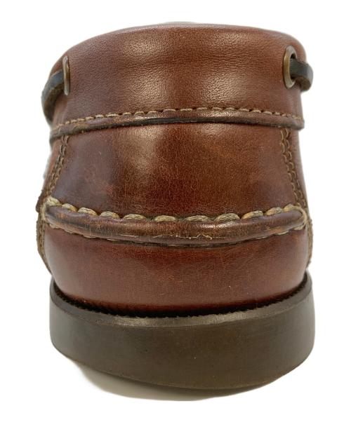 PARABOOT（パラブーツ）PARABOOT (パラブーツ) BEAMS (ビームス) デッキシューズ ブラウン サイズ:実寸参照の古着・服飾アイテム
