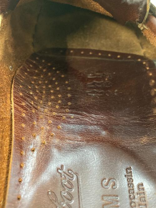 PARABOOT（パラブーツ）PARABOOT (パラブーツ) BEAMS (ビームス) デッキシューズ ブラウン サイズ:実寸参照の古着・服飾アイテム