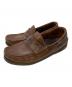 PARABOOT（パラブーツ）の古着「デッキシューズ」｜ブラウン