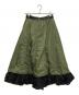 MAISON SPECIAL (メゾンスペシャル) Belted 2way Flower Hem Volume Skirt カーキ サイズ:SIZE38 未使用品：10000円