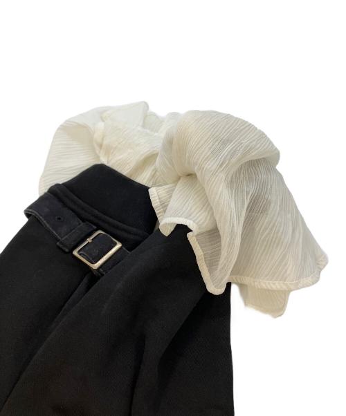 Tanaka Daisuke（タナカ ダイスケ）Tanaka Daisuke (タナカ ダイスケ) cuffs belted pullover/カフスベルテッドスウェット ブラック サイズ:SIZE Free 未使用品の古着・服飾アイテム