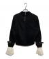 Tanaka Daisuke (タナカ ダイスケ) cuffs belted pullover/カフスベルテッドスウェット ブラック サイズ:SIZE Free 未使用品：12000円