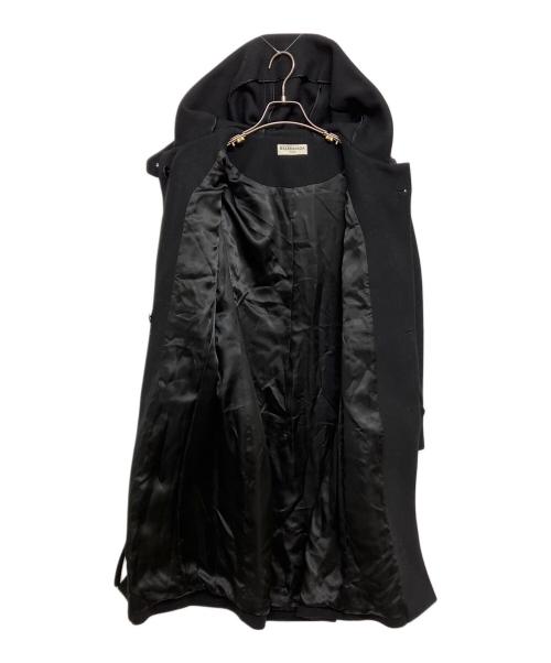 BALENCIAGA（バレンシアガ）BALENCIAGA (バレンシアガ) リボンダッフルコート ブラック サイズ:SIZE36の古着・服飾アイテム