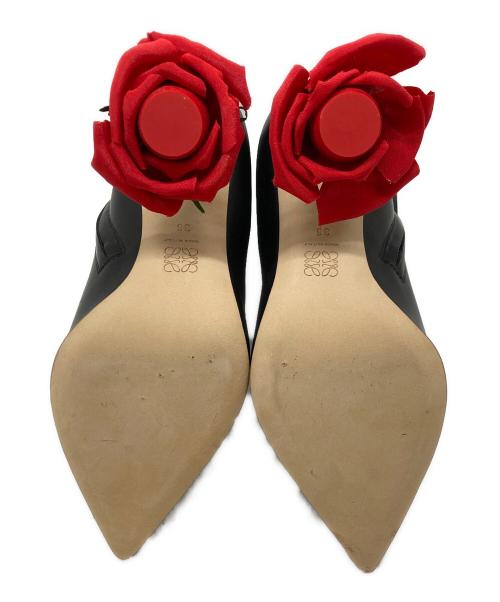 LOEWE（ロエベ）LOEWE (ロエベ) ローズヒールブーティ　L815285X70 ブラック サイズ:SIZE 36の古着・服飾アイテム