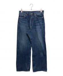 Graphpaper（グラフペーパー）の古着「Selvage Denim Five Pocket Wide Straight Pants」｜インディゴ