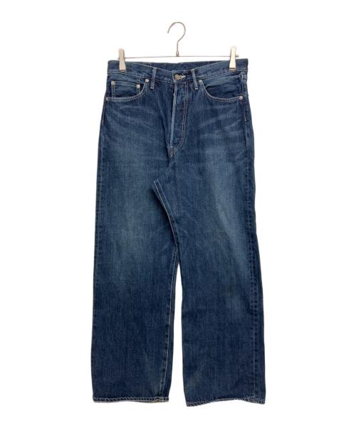 Graphpaper（グラフペーパー）Graphpaper (グラフペーパー) Selvage Denim Five Pocket Wide Straight Pants インディゴ サイズ:SIZE1の古着・服飾アイテム