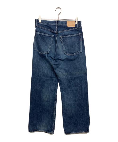 Graphpaper（グラフペーパー）Graphpaper (グラフペーパー) Selvage Denim Five Pocket Wide Straight Pants インディゴ サイズ:SIZE1の古着・服飾アイテム