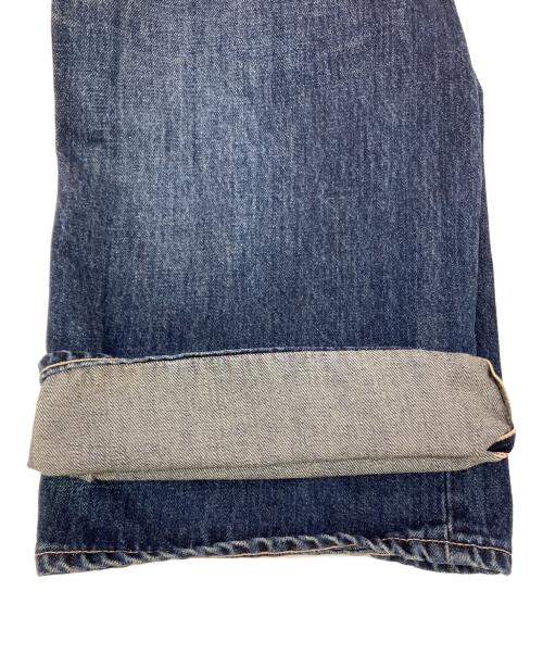 Graphpaper（グラフペーパー）Graphpaper (グラフペーパー) Selvage Denim Five Pocket Wide Straight Pants インディゴ サイズ:SIZE1の古着・服飾アイテム