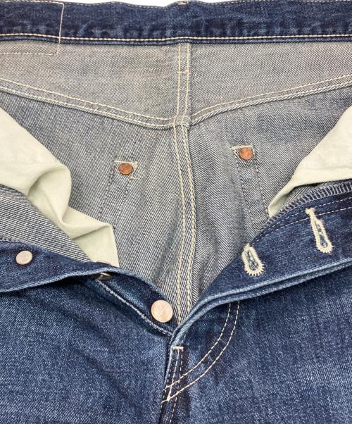 Graphpaper（グラフペーパー）Graphpaper (グラフペーパー) Selvage Denim Five Pocket Wide Straight Pants インディゴ サイズ:SIZE1の古着・服飾アイテム