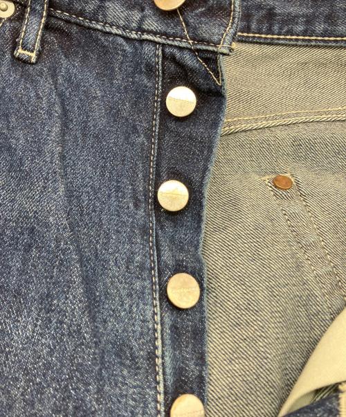 Graphpaper（グラフペーパー）Graphpaper (グラフペーパー) Selvage Denim Five Pocket Wide Straight Pants インディゴ サイズ:SIZE1の古着・服飾アイテム