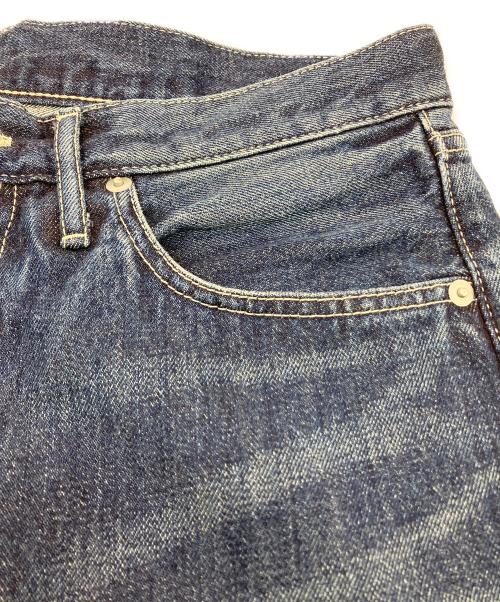 Graphpaper（グラフペーパー）Graphpaper (グラフペーパー) Selvage Denim Five Pocket Wide Straight Pants インディゴ サイズ:SIZE1の古着・服飾アイテム