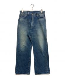 Graphpaper（グラフペーパー）の古着「Selvage Denim Five Pocket Wide Straight」｜インディゴ