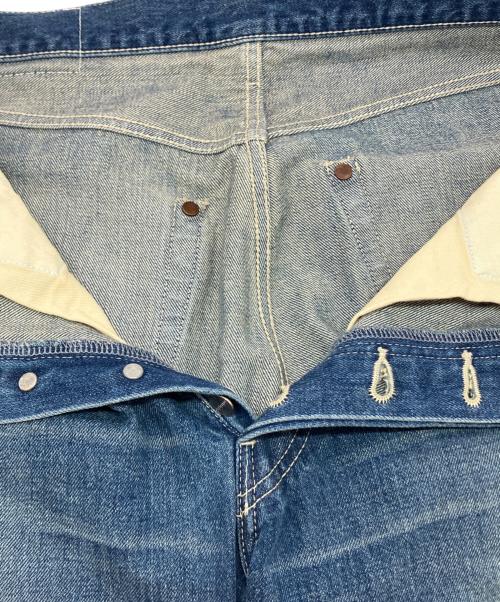Graphpaper（グラフペーパー）Graphpaper (グラフペーパー) Selvage Denim Five Pocket Wide Straight インディゴ サイズ:SIZE 2の古着・服飾アイテム