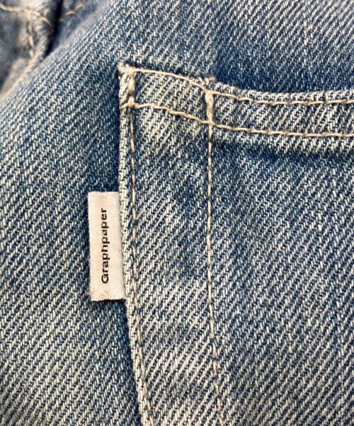 Graphpaper（グラフペーパー）Graphpaper (グラフペーパー) Selvage Denim Five Pocket Wide Straight インディゴ サイズ:SIZE 2の古着・服飾アイテム