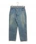 KAPTAIN SUNSHINE（キャプテンサンシャイン）の古着「5P ZIPPER FRONT DENIM PANTS」｜インディゴ