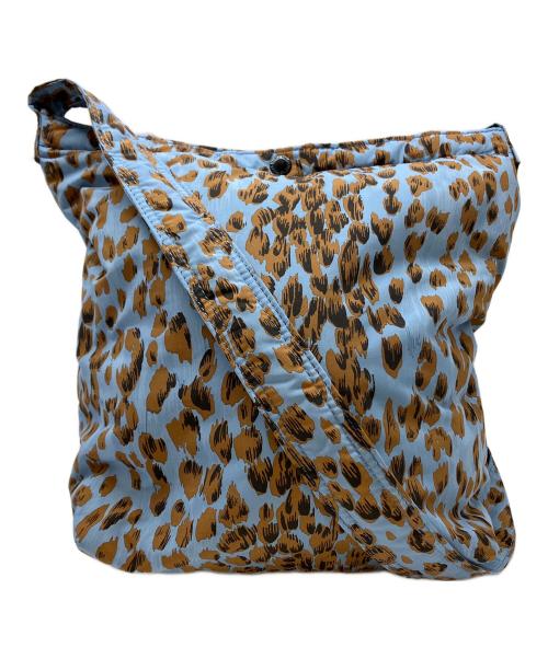 WACKO MARIA（ワコマリア）WACKO MARIA (ワコマリア) Speakeasy (スピークイージー) LEOPARD SHOULDER BAG ブルー サイズ:実寸参照の古着・服飾アイテム