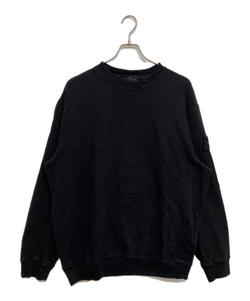 STONE ISLAND（ストーンアイランド）STONE ISLAND (ストーンアイランド) STRETCH COTTON FLEECE　K2S156100069S0F28 ブラック サイズ:SIZE XLの古着・服飾アイテム