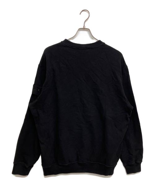STONE ISLAND（ストーンアイランド）STONE ISLAND (ストーンアイランド) STRETCH COTTON FLEECE　K2S156100069S0F28 ブラック サイズ:SIZE XLの古着・服飾アイテム