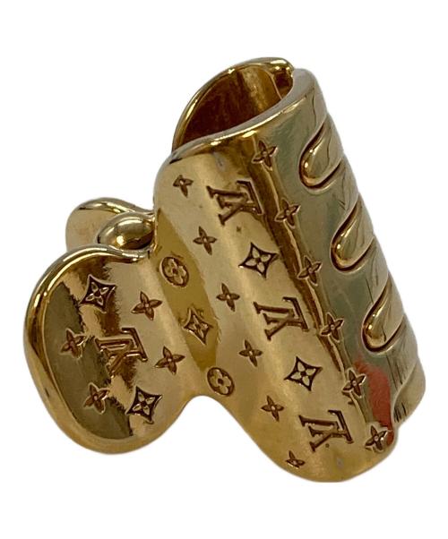 LOUIS VUITTON（ルイ ヴィトン）LOUIS VUITTON (ルイ ヴィトン) ヘアクリップ　M68940 ゴールド サイズ:実寸参照の古着・服飾アイテム