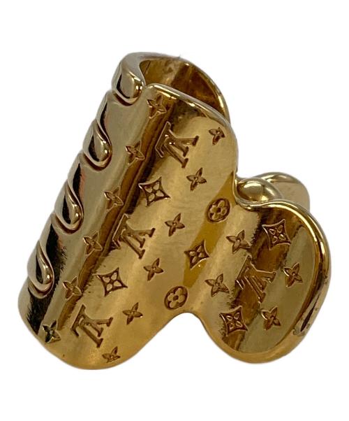 LOUIS VUITTON（ルイ ヴィトン）LOUIS VUITTON (ルイ ヴィトン) ヘアクリップ　M68940 ゴールド サイズ:実寸参照の古着・服飾アイテム