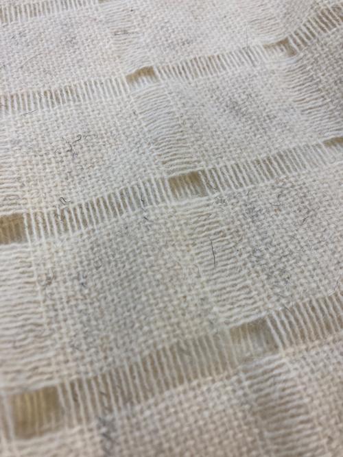 colbo（コルボ）colbo (コルボ) ウールチェックニットベスト ベージュ サイズ:SIZE Sの古着・服飾アイテム