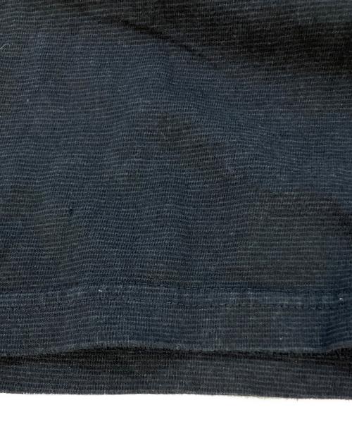 Graphpaper（グラフペーパー）Graphpaper (グラフペーパー) Gradient Border L/S Tee ブラック サイズ:SIZE2の古着・服飾アイテム