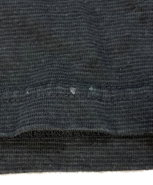 Graphpaper（グラフペーパー）Graphpaper (グラフペーパー) Gradient Border L/S Tee ブラック サイズ:SIZE2の古着・服飾アイテム