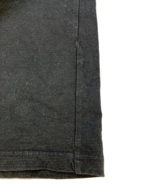 Graphpaper（グラフペーパー）Graphpaper (グラフペーパー) Gradient Border L/S Tee ブラック サイズ:SIZE2の古着・服飾アイテム