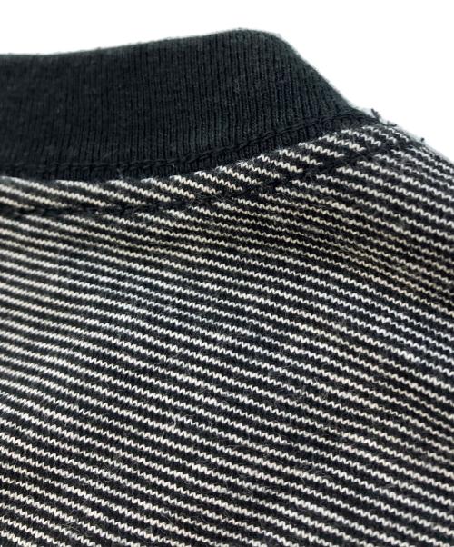 Graphpaper（グラフペーパー）Graphpaper (グラフペーパー) Gradient Border L/S Tee ブラック サイズ:SIZE2の古着・服飾アイテム