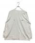 Graphpaper (グラフペーパー) BENJAMIN EDGAR (ベンジャミンエドガー) L/S Oversized Tee ホワイト サイズ:SIZE Free：8000円
