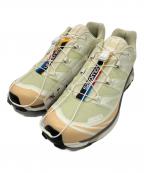 SALOMONサロモン）の古着「XT-6 'Aloe Wash Hazelnut'」｜ライトグリーン×ベージュ