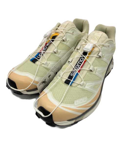 SALOMON（サロモン）SALOMON (サロモン) XT-6 'Aloe Wash Hazelnut' ライトグリーン×ベージュ サイズ:USA w9/m8 未使用品の古着・服飾アイテム