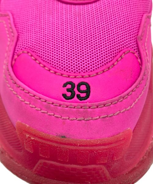 BALENCIAGA（バレンシアガ）BALENCIAGA (バレンシアガ) TRIPLE-S 544351 ピンク サイズ:USA 9の古着・服飾アイテム
