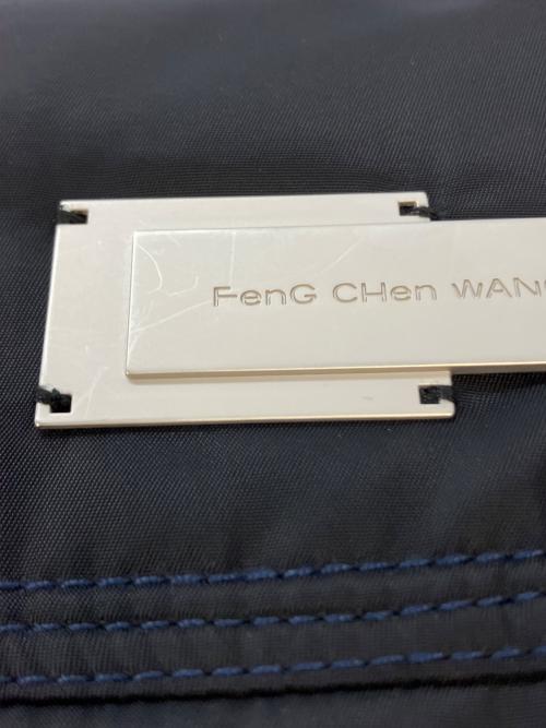 FenG CHen WANG（フェンチェンワン）FenG CHen WANG (フェンチェンワン) FCW DECONSTRUCTED NYLON PANELLED JACKET　FMF14JK32 カーキ×ネイビー サイズ:SIZE XSの古着・服飾アイテム