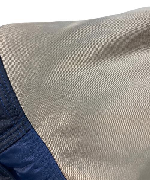 FenG CHen WANG（フェンチェンワン）FenG CHen WANG (フェンチェンワン) FCW DECONSTRUCTED NYLON PANELLED JACKET　FMF14JK32 カーキ×ネイビー サイズ:SIZE XSの古着・服飾アイテム