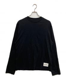 JIL SANDER+（ジルサンダープラス）の古着「長袖カットソー　j47gc0002 j45048」｜ブラック