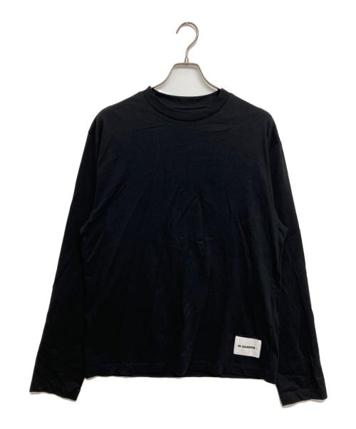 JIL SANDER+（ジルサンダープラス）JIL SANDER+ (ジルサンダープラス) 長袖カットソー　j47gc0002 j45048 ブラック サイズ:SIZE Lの古着・服飾アイテム