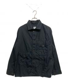POST O'ALLS（ポストオーバーオールズ）の古着「クルーザージャケット」｜ブラック