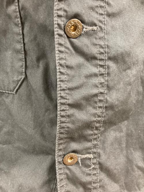POST O'ALLS（ポストオーバーオールズ）POST O'ALLS (ポストオーバーオールズ) クルーザージャケット ブラック サイズ:SIZE Lの古着・服飾アイテム