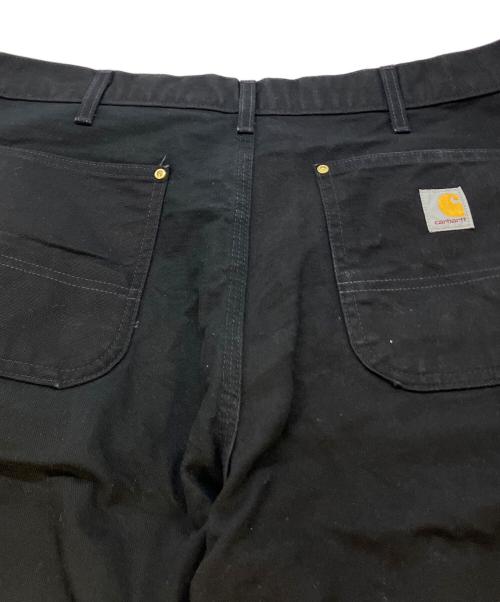 CarHartt（カーハート）CarHartt (カーハート) DOUBLE FRONT WORK DUNGAREE/ダブルニーワークパンツ ブラック サイズ:SIZE W36×L30の古着・服飾アイテム