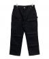 CarHartt（カーハート）の古着「DOUBLE FRONT WORK DUNGAREE/ダブルニーワークパンツ」｜ブラック