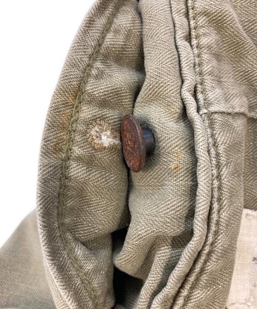 POLO RALPH LAUREN（ポロ・ラルフローレン）POLO RALPH LAUREN (ポロ・ラルフローレン) ヘリンボーントラウザーパンツ　MNBLBTMM4100082 カーキ サイズ:SIZE W32×L32の古着・服飾アイテム