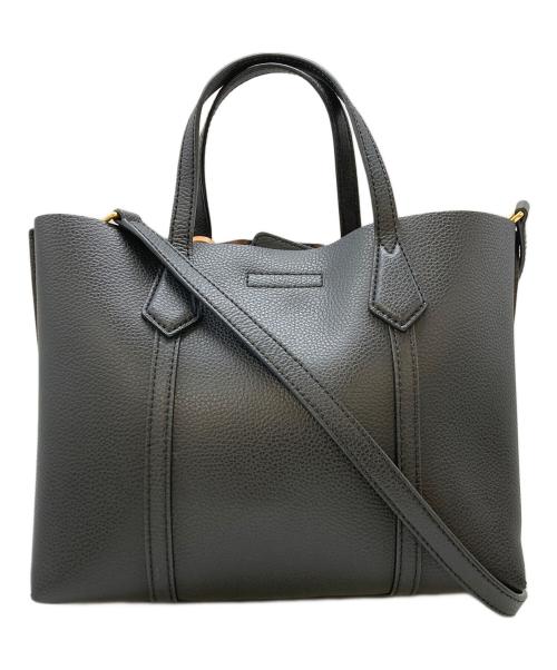TORY BURCH（トリーバーチ）TORY BURCH (トリーバーチ) 2WAYバッグ ブラック サイズ:実寸参照の古着・服飾アイテム