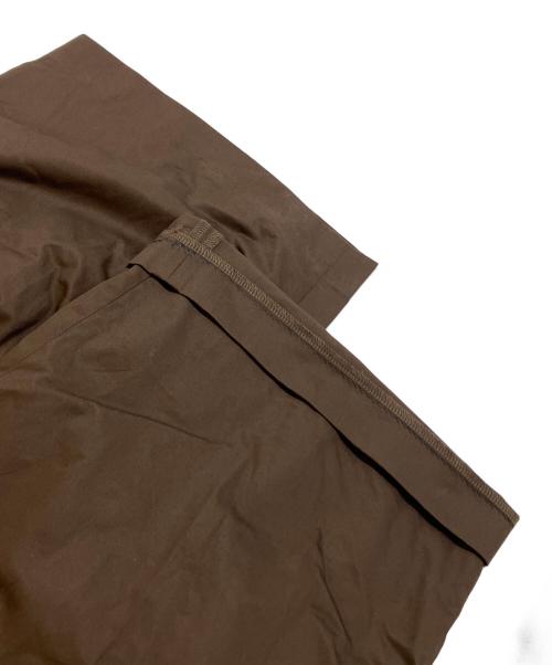 CAMIEL FORTGENS（カミエルフォートヘンス）CAMIEL FORTGENS (カミエルフォートヘンス) SUIT PANTS ブラウン サイズ:SIZE Lの古着・服飾アイテム