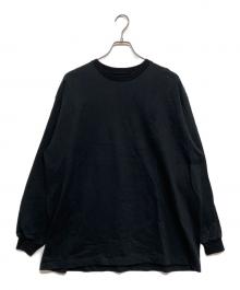 Graphpaper（グラフペーパー）の古着「Heavy Weight L/S Oversized Tee」｜ブラック