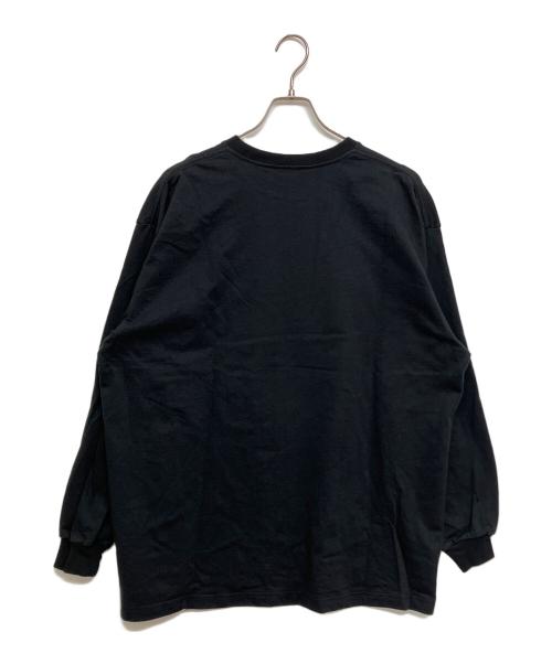 Graphpaper（グラフペーパー）Graphpaper (グラフペーパー) Heavy Weight L/S Oversized Tee ブラック サイズ:SIZE1の古着・服飾アイテム