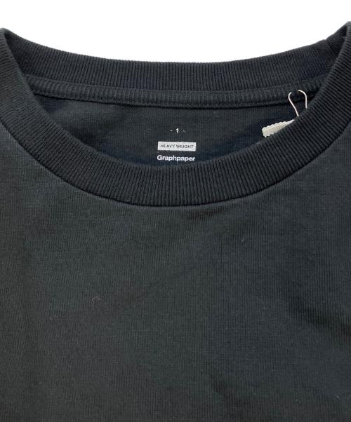 Graphpaper（グラフペーパー）Graphpaper (グラフペーパー) Heavy Weight L/S Oversized Tee ブラック サイズ:SIZE1の古着・服飾アイテム