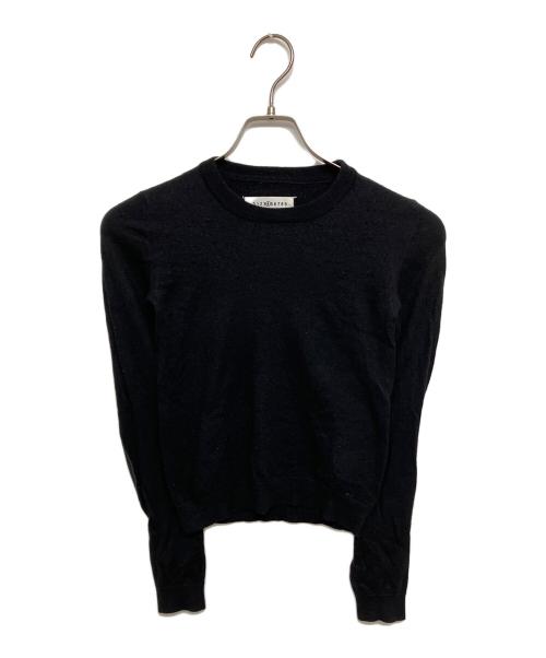 Maison Margiela（メゾンマルジェラ）Maison Margiela (メゾンマルジェラ) エルボーパッチニット　S51HA0676 ブラック サイズ:SIZE XSの古着・服飾アイテム
